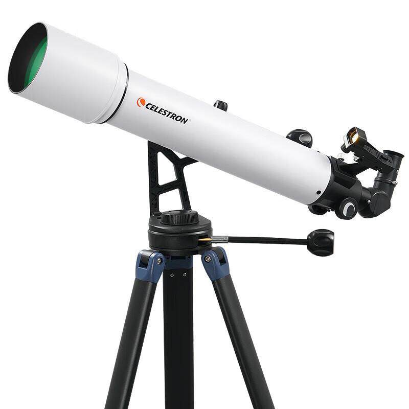星特朗90AZ 高清高倍大口径观星观景儿童科普礼物专业深空天文望