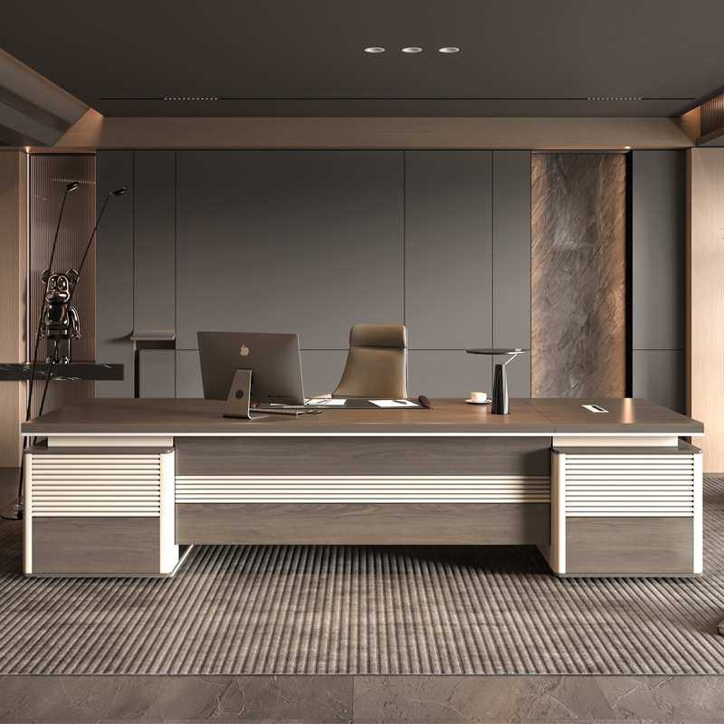 轻奢老板桌椅组合董事长办公桌班台经理桌椅文件柜组合,3C数码配件,摄像机配件,淘宝优惠券,粉丝福利购,淘宝优惠卷