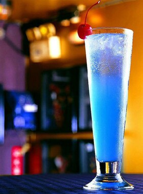 意大利bormioli波米欧利进口创意透明玻璃啤酒杯大号牛奶杯果汁杯