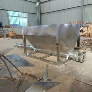 水平螺杆上料机 颗粒送料机 不锈钢螺旋喂料机 粉末自动加料机