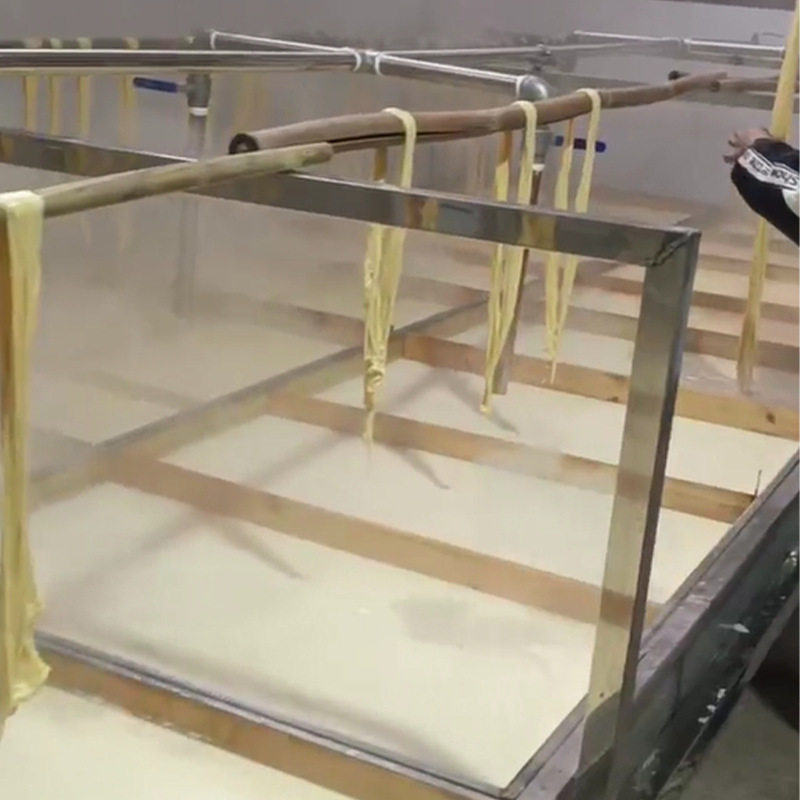 大型腐竹生产线 简单实用小型腐竹机 油皮机生产设备包技术