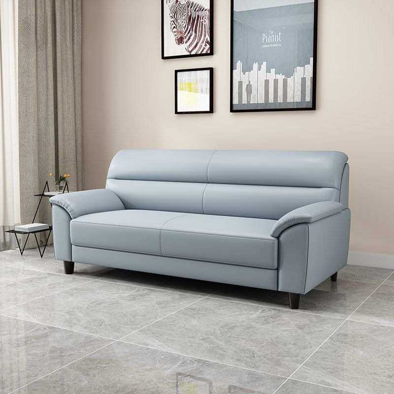 真皮沙发简约小户型双人客厅家用三人位办公头层皮艺单人家居