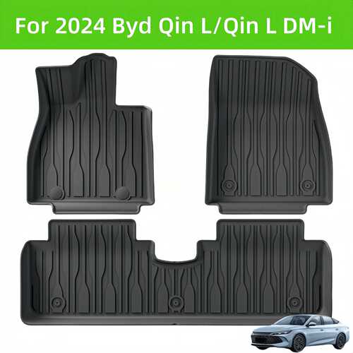 For 2024 Byd Qin L DM-i TPE car floor mats Waterproof Carpet