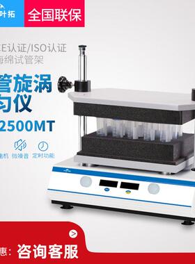 上海叶拓 YT-2500MT LED大液晶显示屏多管漩涡混匀仪