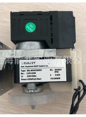 德国BAXIT 隔膜真空泵SDL-B040308001 取样泵 采样泵 CEMS抽气泵