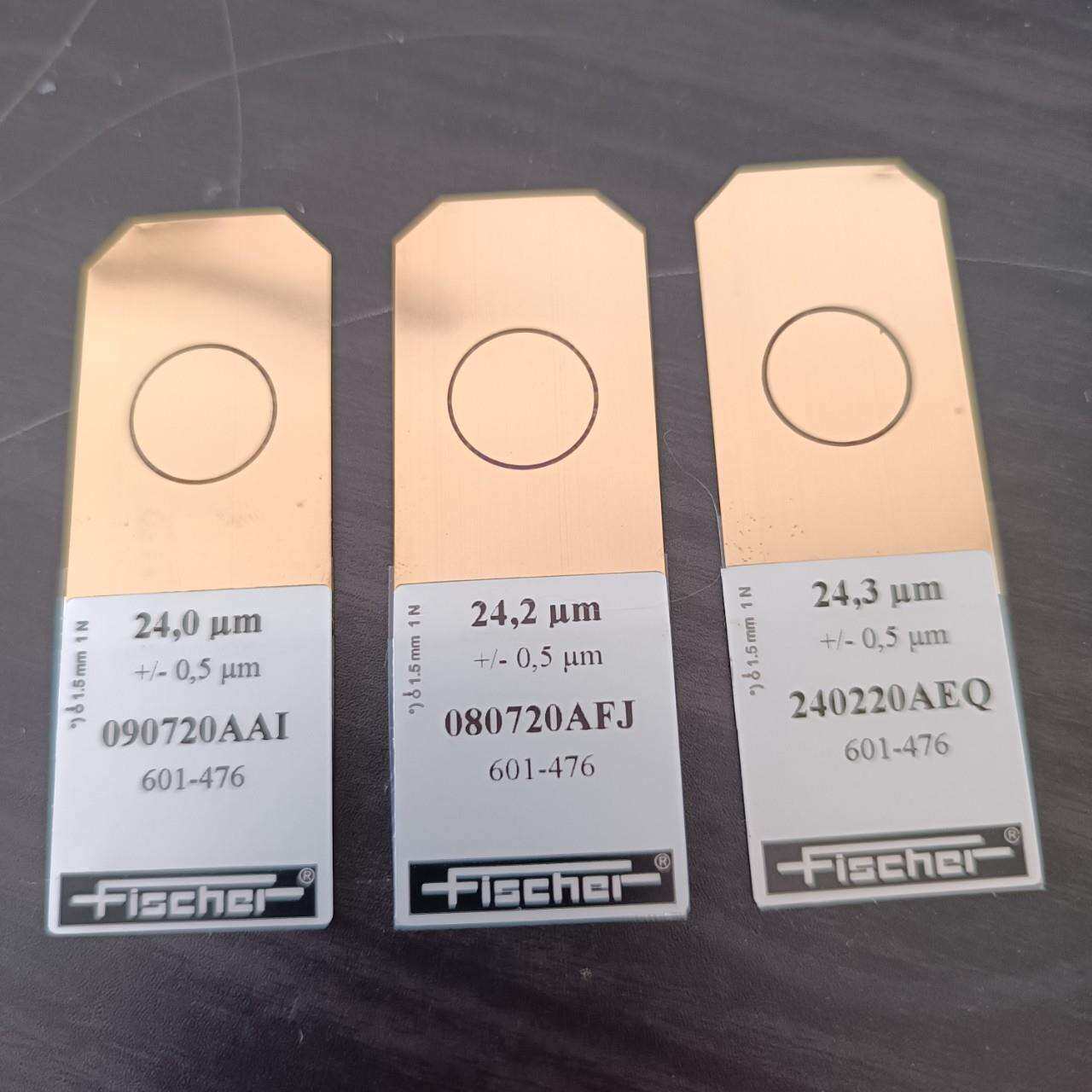德国菲希尔FISCHER测厚仪FMP10-40标准片厚度试片