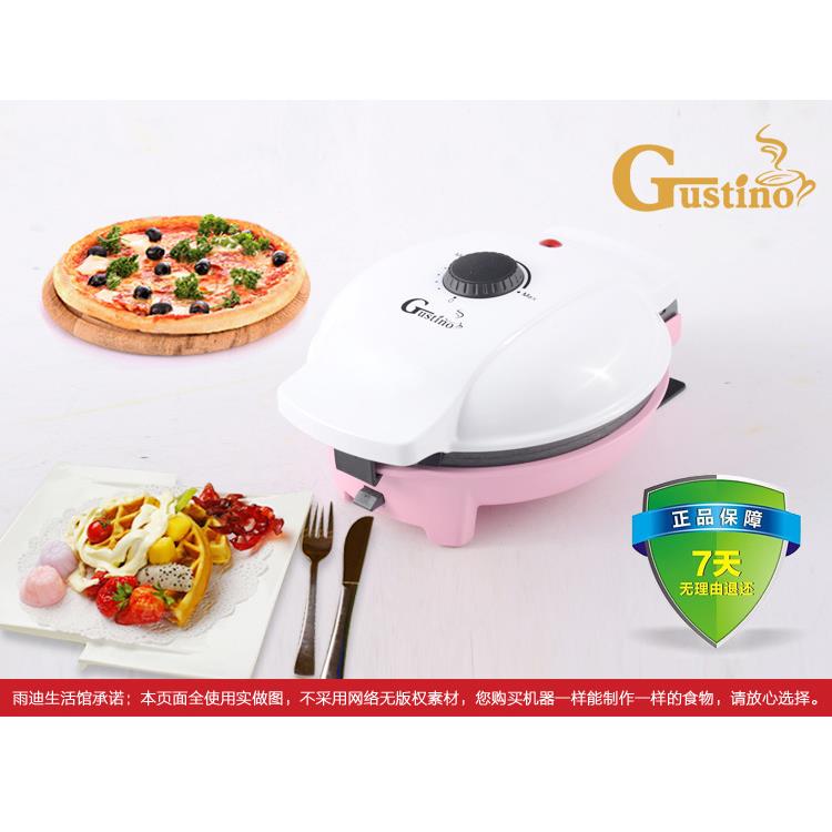 GUSTINO家用商用多功能华夫饼机儿童早餐蛋糕蛋卷机可换盘易清洗