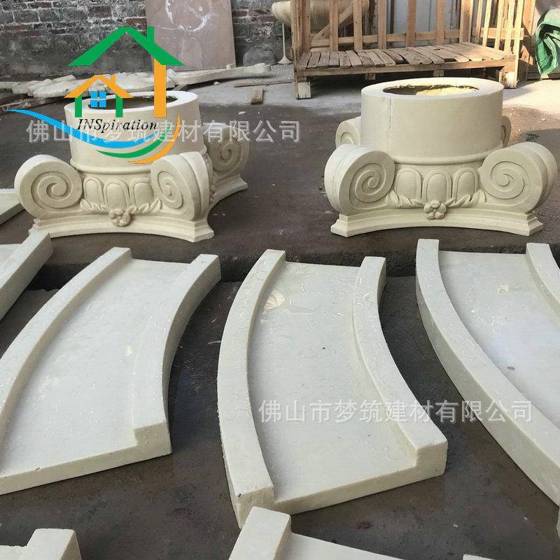 厂家直供简约装饰线条 欧式GRC门窗套线 水泥预制建筑装饰构件