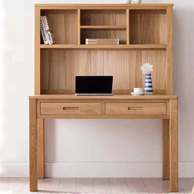 纯实木书桌北欧简约现代原木家具家用写字桌橡木架组合学习桌新款,3C数码配件,摄像机配件,淘宝优惠券,粉丝福利购,淘宝优惠卷