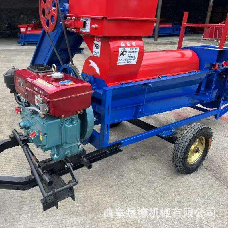 厂家现货供应玉米脱粒机 双风口排杂玉米脱离设备