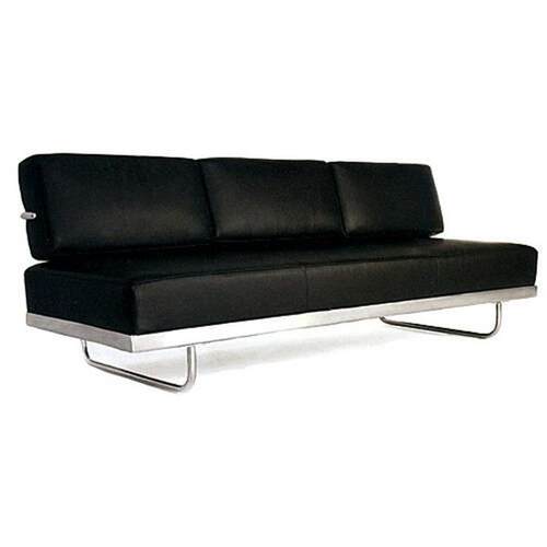 包邮北欧设计现代创意经典皮艺三人位沙发Le Corbusier LC5 Sofa