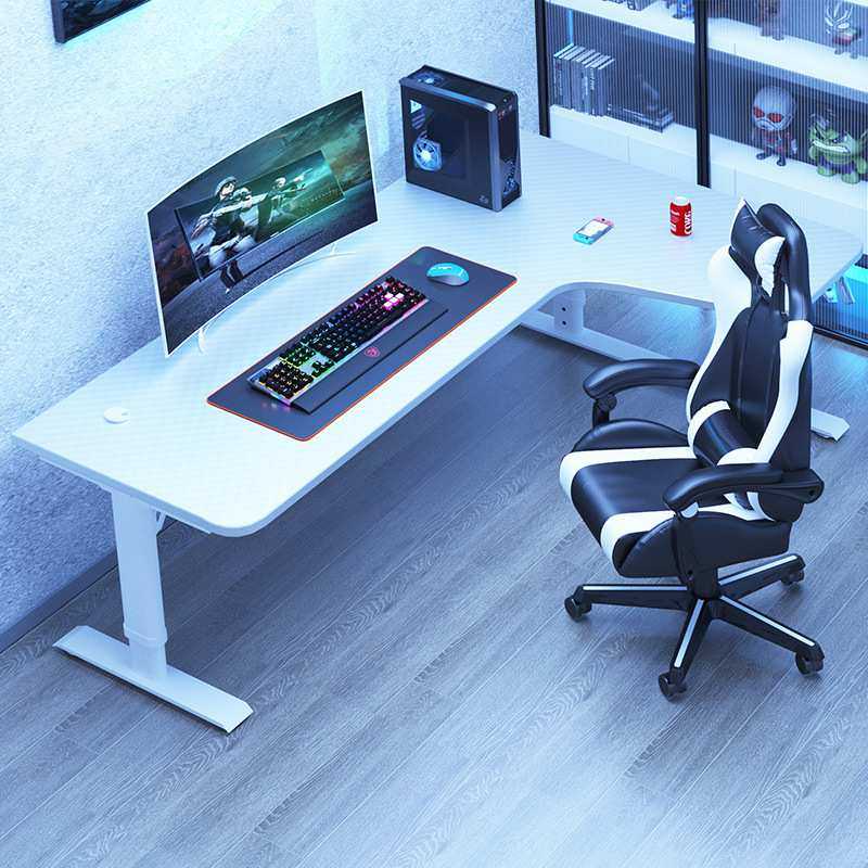 转角电脑桌电竞桌椅套装碳纤维台式家用书桌卧室写字办公游戏桌子,3C数码配件,摄像机配件,淘宝优惠券,粉丝福利购,淘宝优惠卷