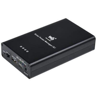 太阳能电源管理模块C型 TypeC充电7800mAh锂电池板载多种保护电路