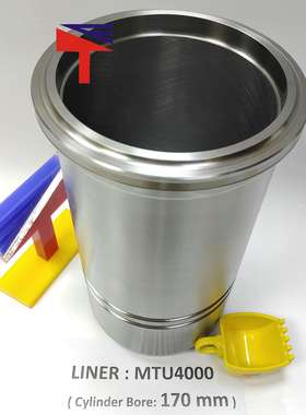 5240113410 MTU4000缸套适用于12VMTU400053发动机配件