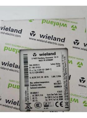 现货威琅 Wieland R1.188.1810.0 SNA4043K-A顺丰包邮