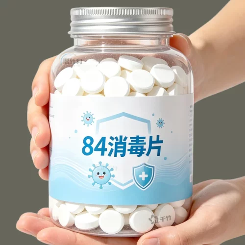 84消毒液泡腾片八四含氯消毒片衣物漂白泳池地板家用杀菌除味除霉