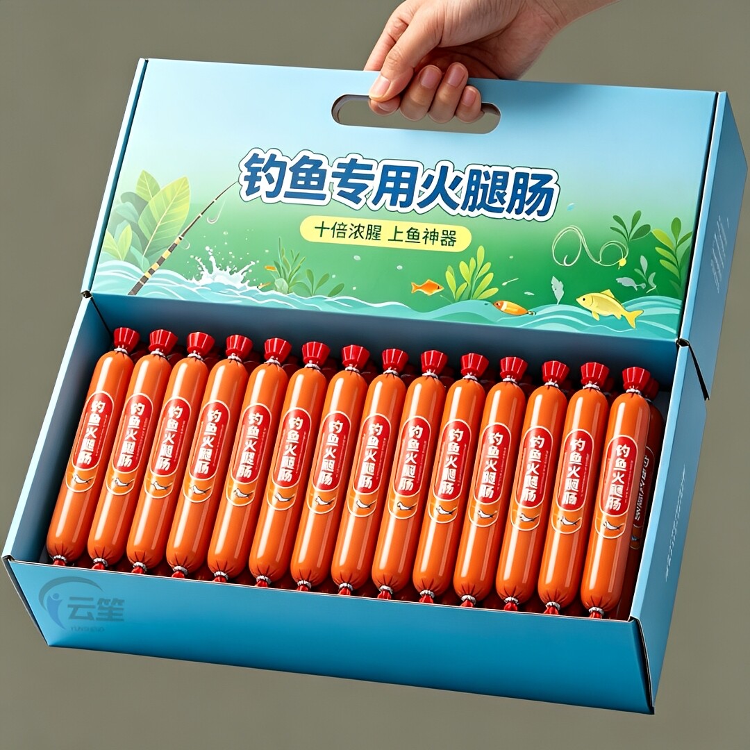 全新诱饵火腿肠野钓通杀鲫鱼鲤鱼草鱼罗非鱼水库黑坑颗粒窝料鱼食