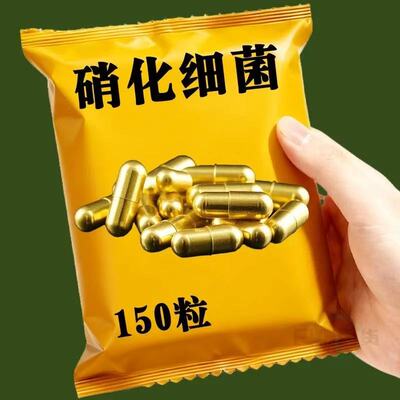 鱼缸硝化细菌胶囊去除腥味水质净化打造空气缸分解鱼粪鱼缸除臭片