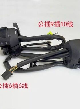 摩托车配件轻骑铃木骏驰GT125把座开关GT国三125手把开关把座总成