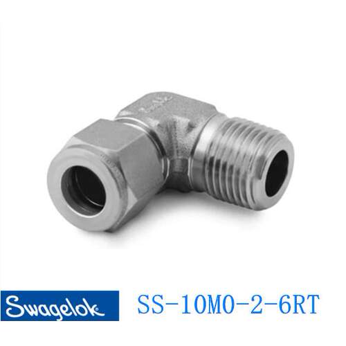 Swagelok世伟洛克(SS-10M0-2-6RT)RT外螺纹弯头10mmx3/8inISO