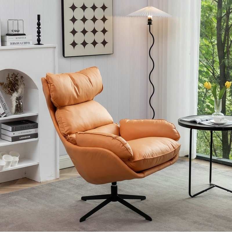 北欧简约家用休闲老虎椅单人旋转沙发椅轻奢阳台客厅可拆卸单人椅,3C数码配件,摄像机配件,淘宝优惠券,粉丝福利购,淘宝优惠卷