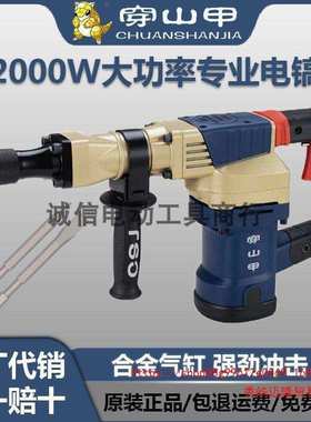 穿山甲0865T电镐工业级专业拆墙大功率2000W冲击混凝土单用电搞锤
