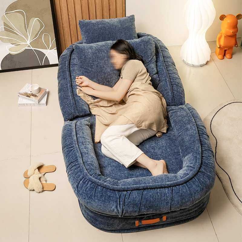 卧室客厅懒人沙发现代简约布艺狗窝沙发网红担任休闲懒散沙发,3C数码配件,摄像机配件,淘宝优惠券,粉丝福利购,淘宝优惠卷