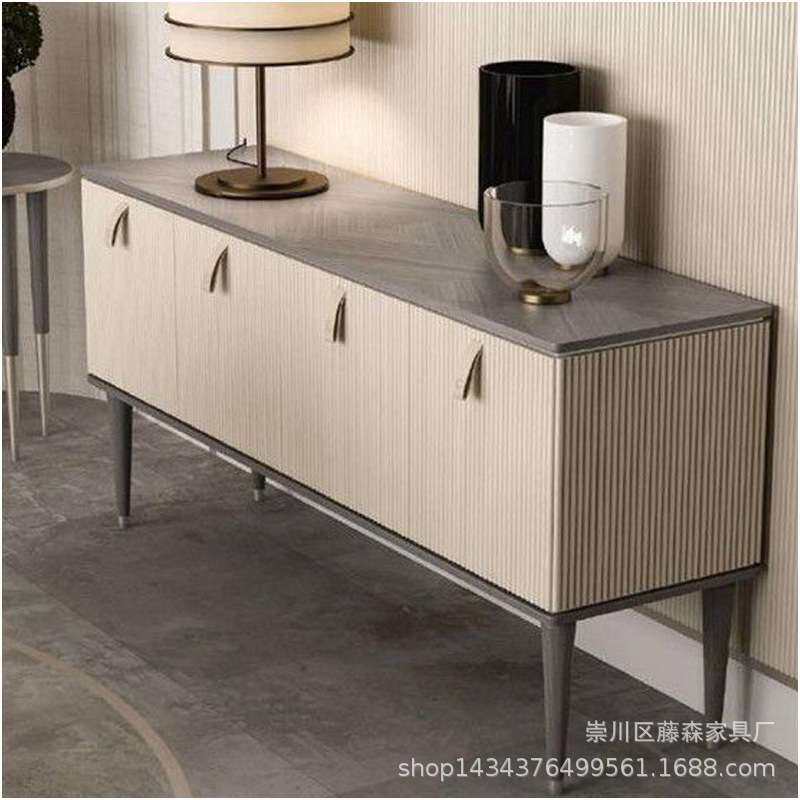 美式轻奢现代电视柜现代简约电视柜客厅美式餐边柜玄关柜家具制作
