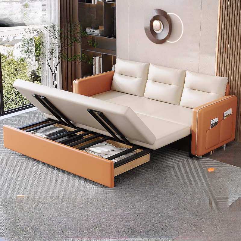 沙发床客厅家用小户型多功能可折叠两用网红单双人轻奢软包伸缩床,3C数码配件,摄像机配件,淘宝优惠券,粉丝福利购,淘宝优惠卷