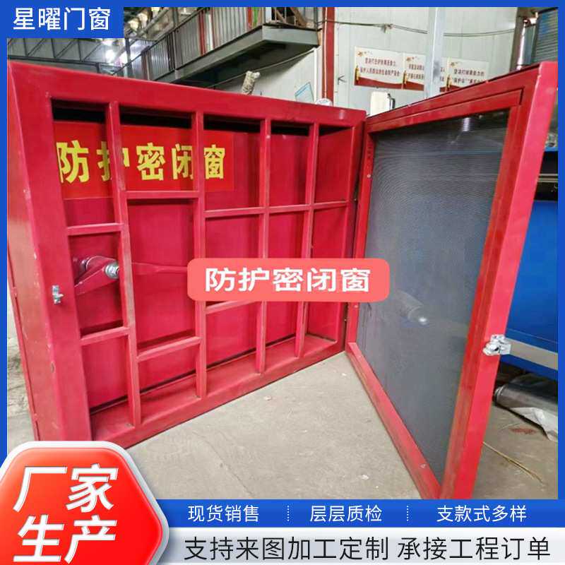 厂家定制 钢制密闭窗防爆防潮密闭防护窗隔音保温窗隧道仓库窗