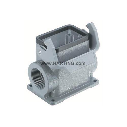 HARTING 09300060292 HAN 6B 6芯 重载连接器 封底 底座 2*PG21