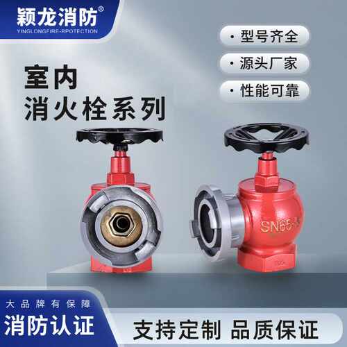 颖龙消防SN65国标消防栓SNW65-I减压稳压栓SNZ65旋转型室内消火栓