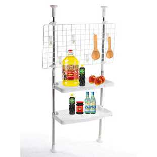 生产销售厨房置物架 不锈钢组合厨网片收纳安装便捷 美观整洁