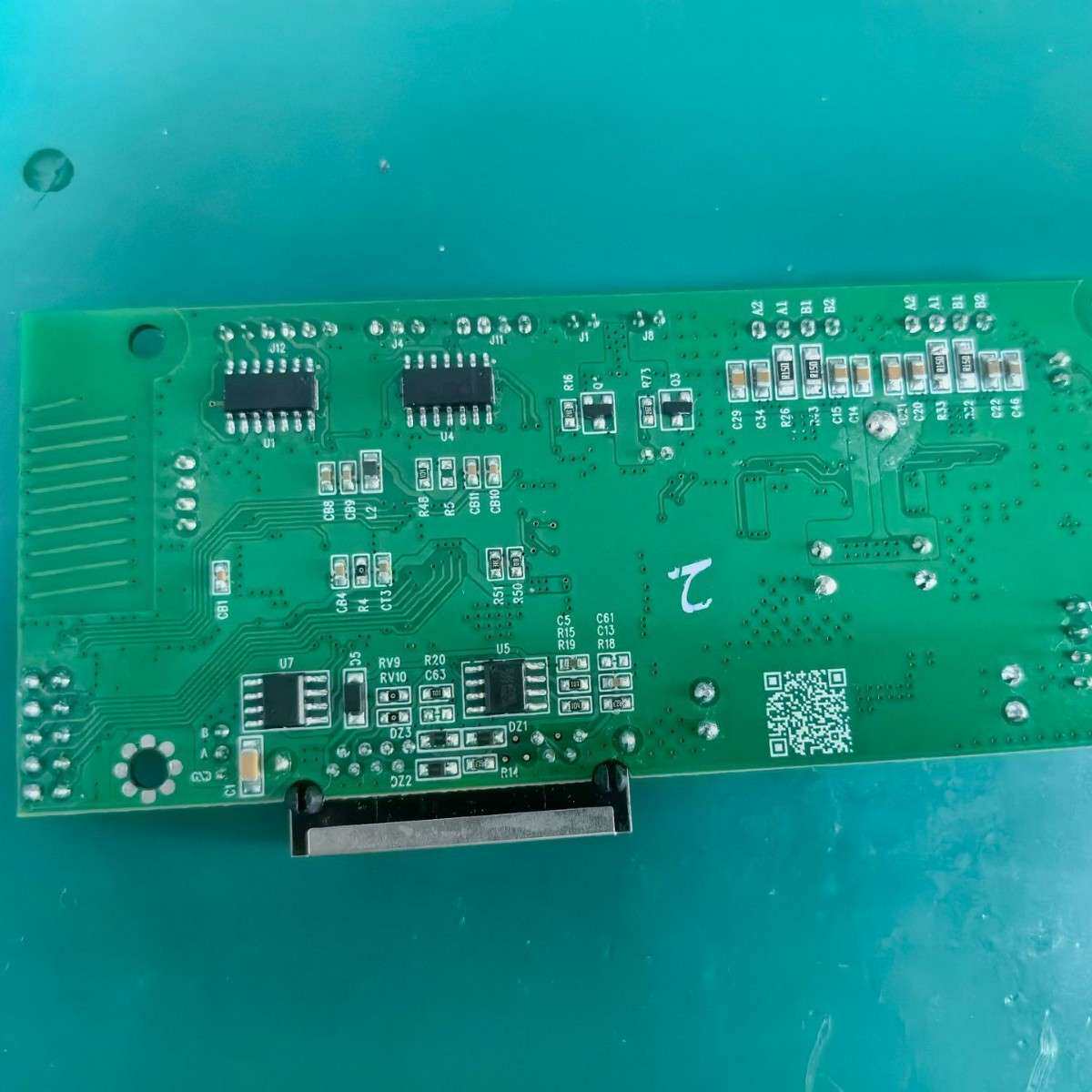 双步进电机控制板方案开发pcba雅特力科技AT32芯片电路板
