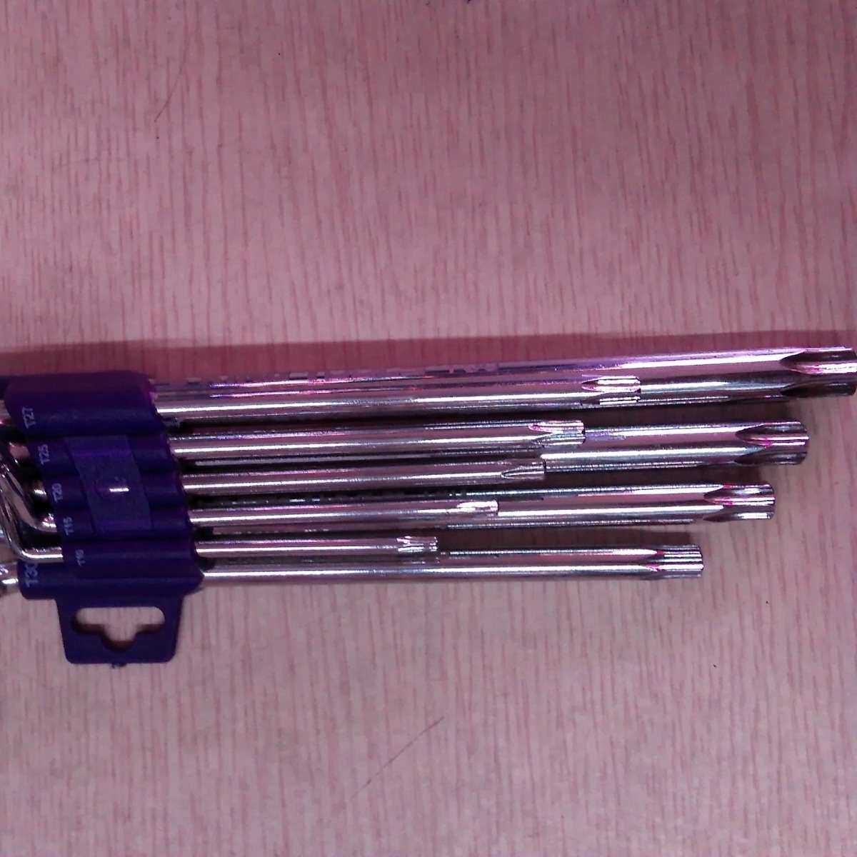 T10T15T20T25T27T30T10T45T50 9件KING套装梅花内六角扳手六角匙
