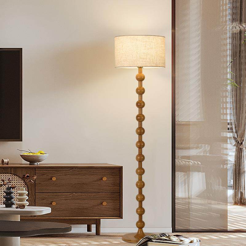 北欧落地灯客厅沙发角落书房卧室床头灯实木看书温馨浪漫立式台灯