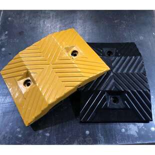 厂家供应 橡胶减速带 25CM减速龚保质2年道路减速带分道体 减速带