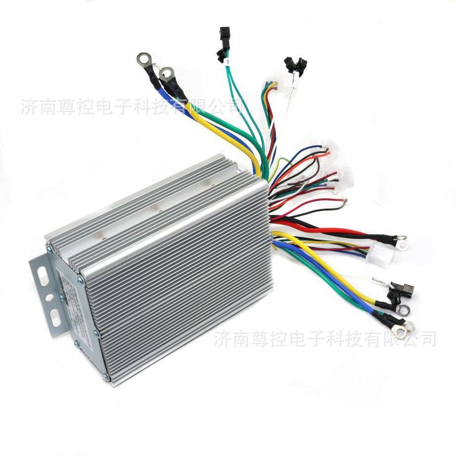 济南尊控48/60/72V2000W/3000W电动卡丁车滑板车一拖二双驱控制器