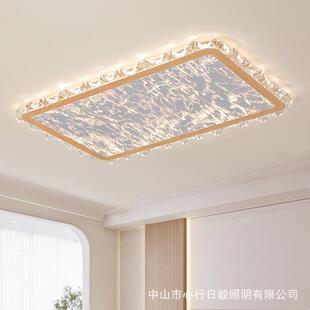 元木风高级感客厅灯卧室灯吸顶灯2026新款复古云雾卧室主卧书房灯