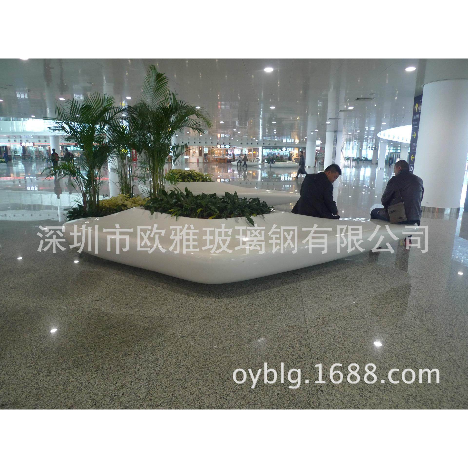 大型玻璃钢座椅 玻璃钢美陈座椅 商业美陈镂空造型长凳