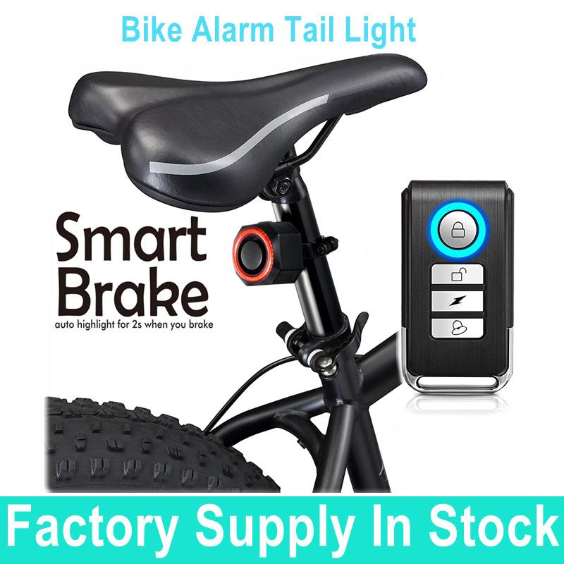 Rechargeable Bicycle Tail Light With Anti-Theft Siren图片