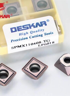 DESKAR 戴斯卡倒角刀片SPMX060204/09408/110408-TG PG LF6018