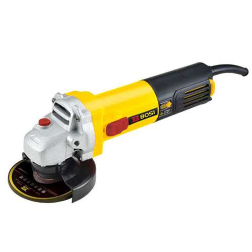 波斯100mm角磨机720W侧滑开关S1M-BS03-100A角向磨光机BS660207