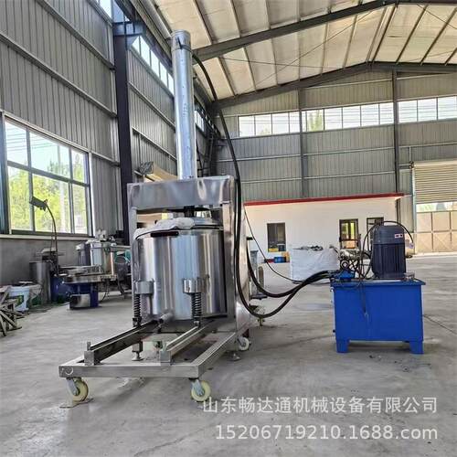 商用不锈钢果蔬压榨脱水设备大型液压压榨机刺梨草莓蓝莓榨汁机