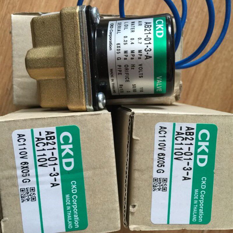 特价CKD电磁阀 AB21-01-3-A-AC110V AC220V AC100V,全新原装正