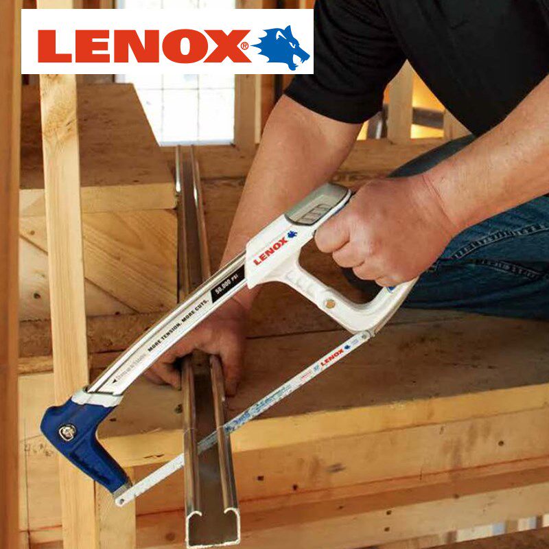 美国雷诺克斯LENOX钢锯架重型进口锯弓家用12寸多功能手工刀锯