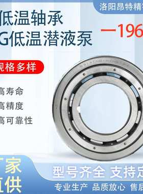 洛阳工厂 S7206AC/P4  液氮泵液氧泵 角接触球轴承 LNG潜液泵轴承