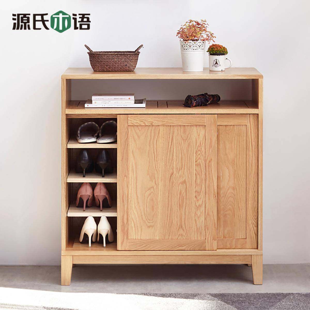 实木鞋柜家用门口简约现代移门玄关柜客厅隔断柜置物柜子,电子元器件市场,其它元器件,淘宝优惠券,粉丝福利购,淘宝优惠卷