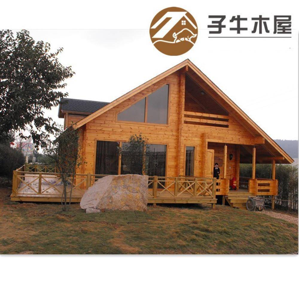 浙江木屋商直销实木中式茶室阁楼装修木屋结构日式风情复古木别墅
