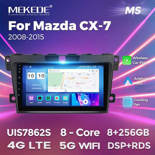 适用于08-15款Mazda CX-7 安卓车载导航仪 中控大屏 无线carplay